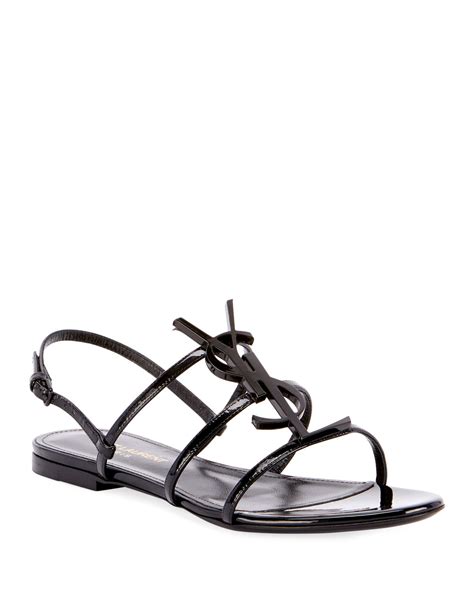 ysl sandls|YSL flat sandals women.